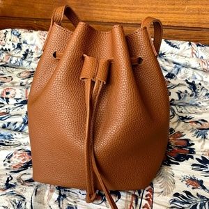 Brown Cross-body Bag